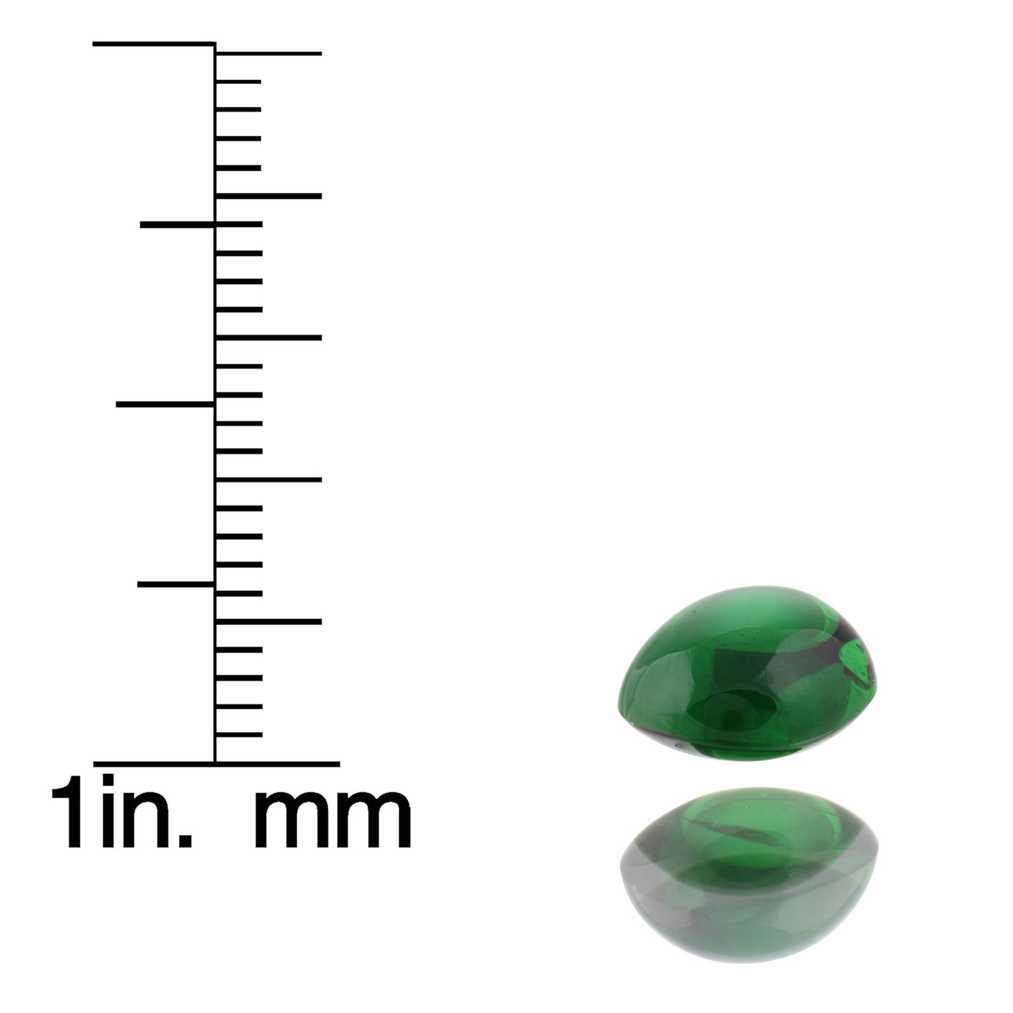 1.63ct Cushion Cab Bright Green Tsavorite