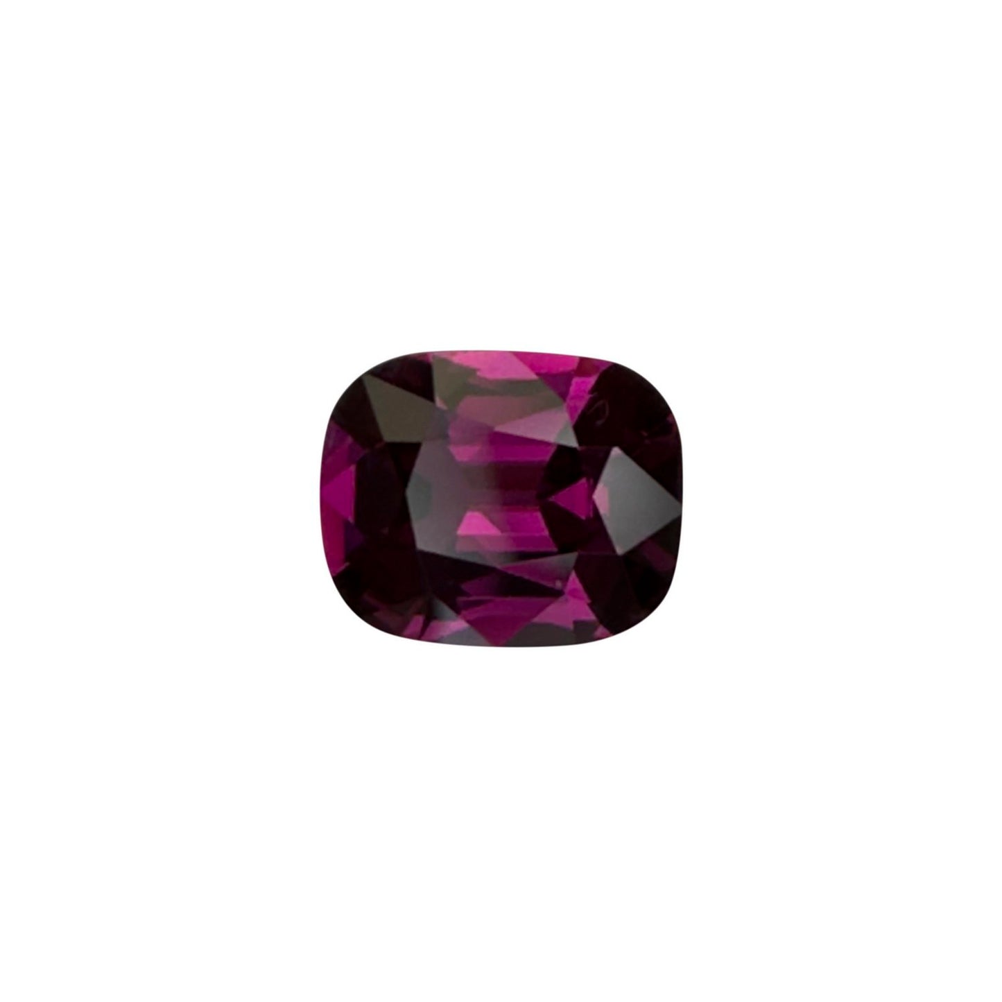 2.68ct Cushion Open Burgundy Rhodolite