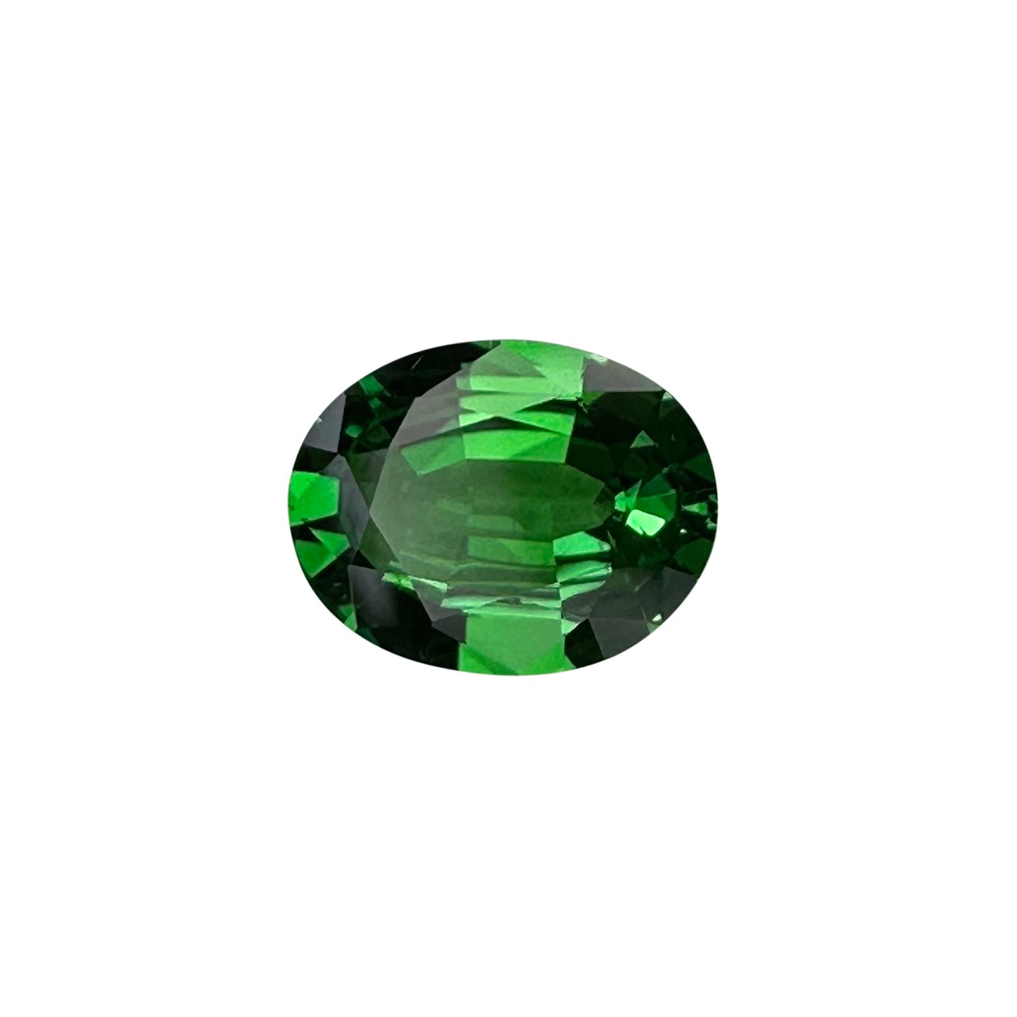 1.63ct Oval Fine Intense Green Tsavorite