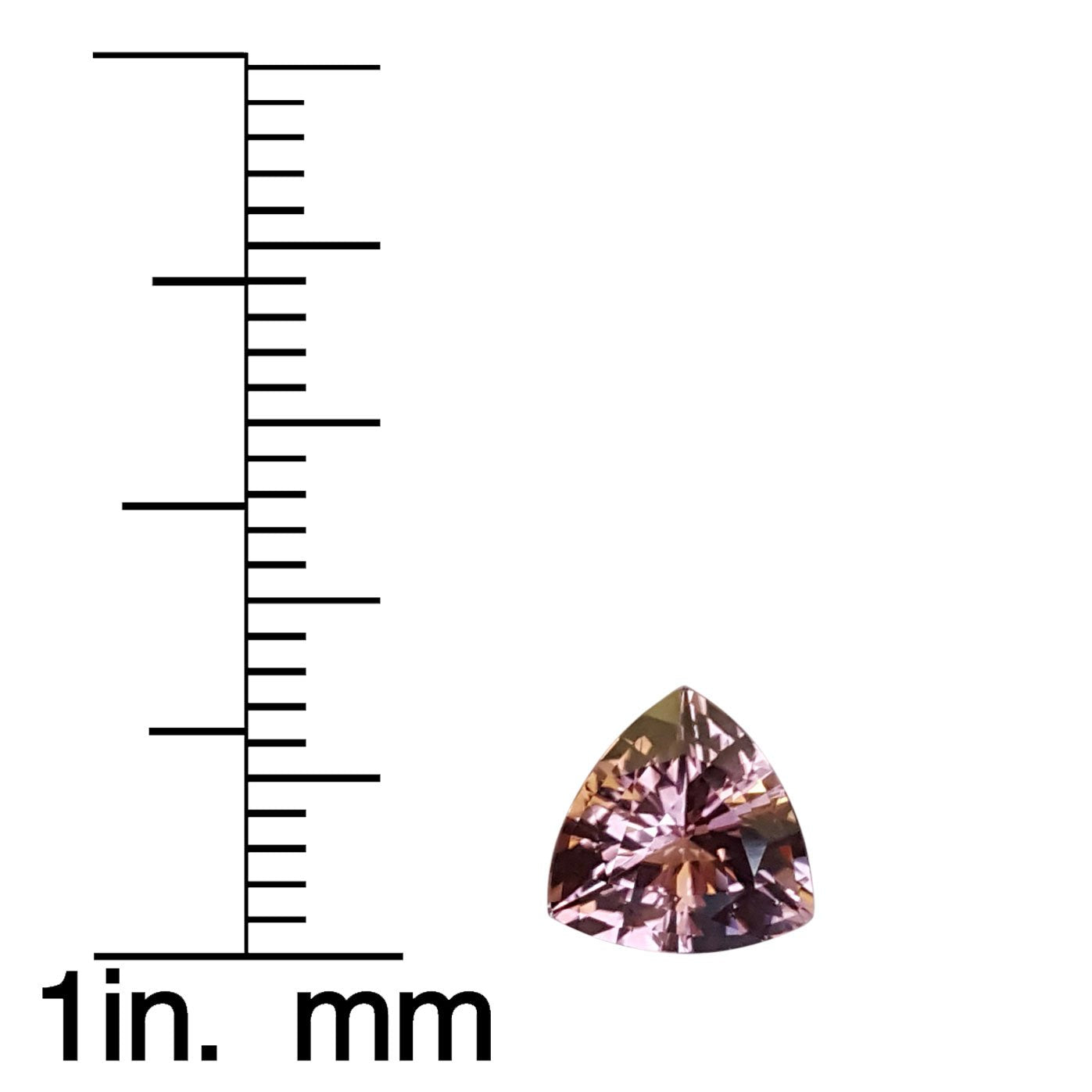 1.36ct Trillion Pink Tourmaline