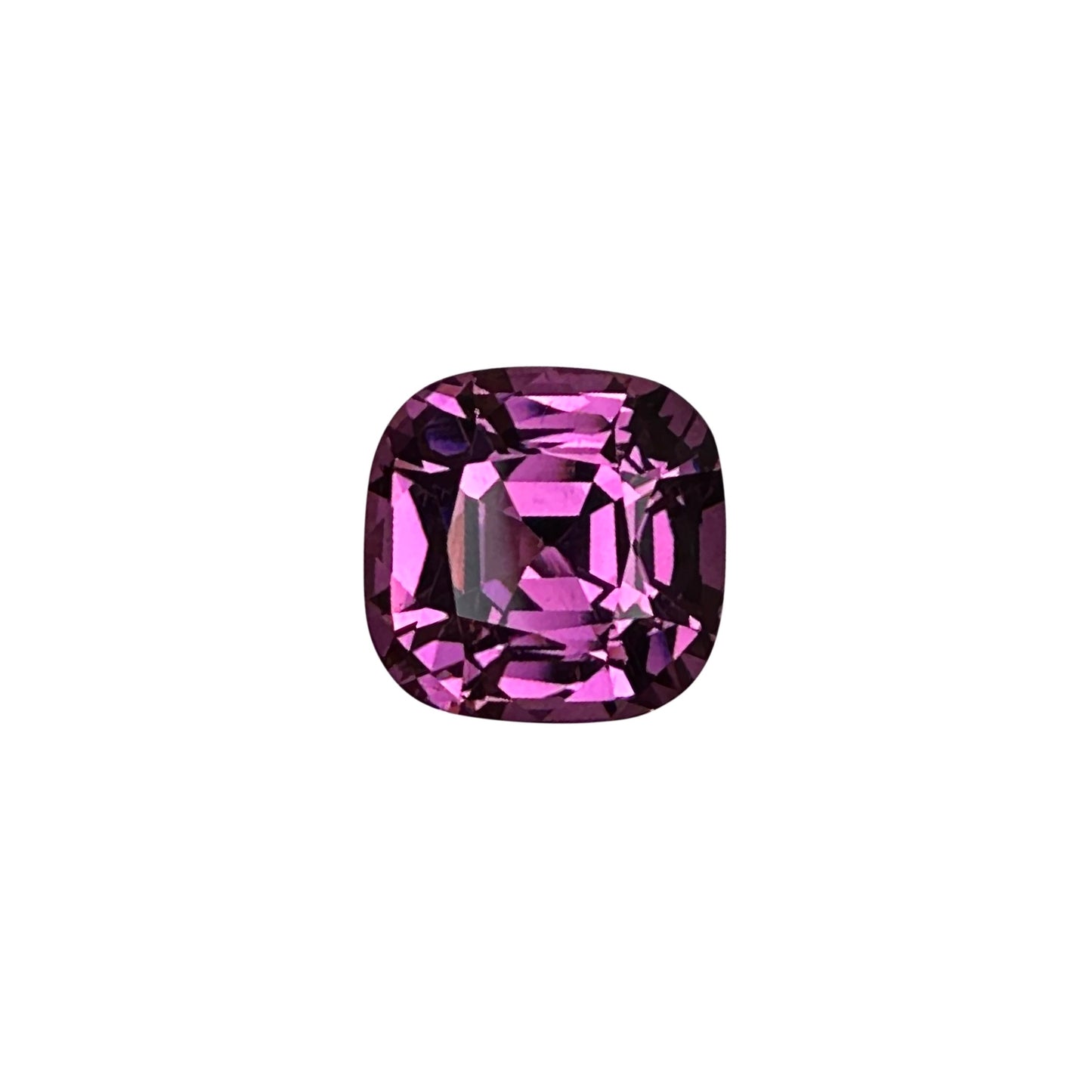 9.96x9.78mm Cushion Medium Pink Rhodolite