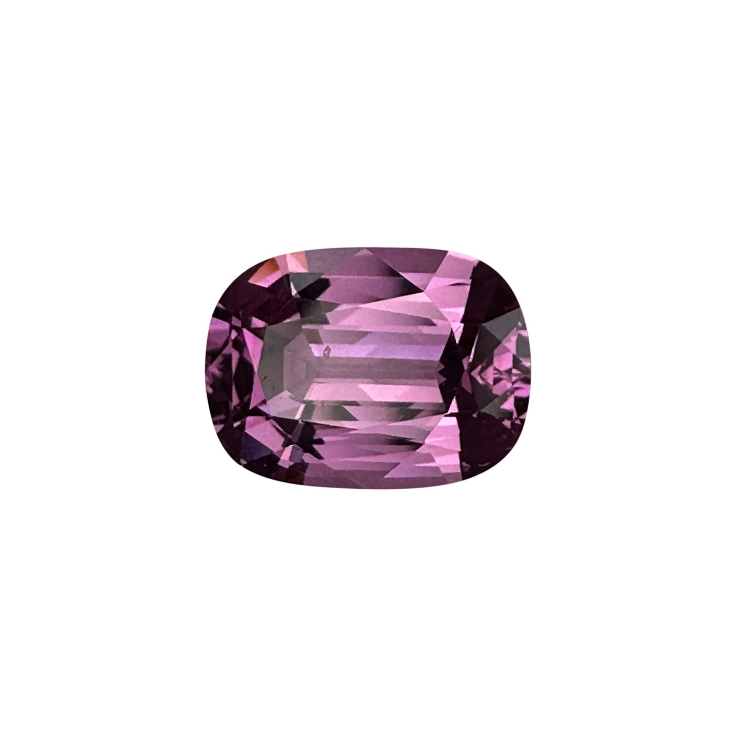 2.43ct Cushion Pink Malaya Garnet