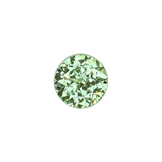 7mm Round Mint Garnet