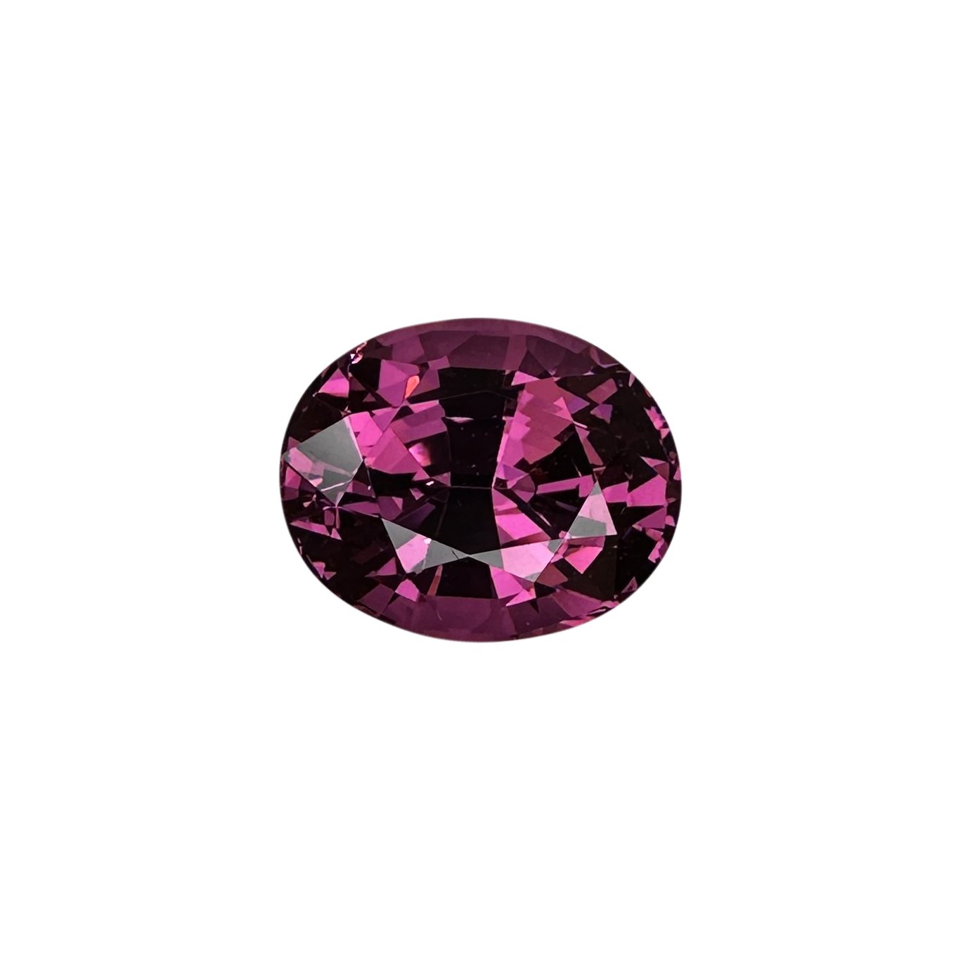 6.59ct Oval Medium Pink Rhodolite
