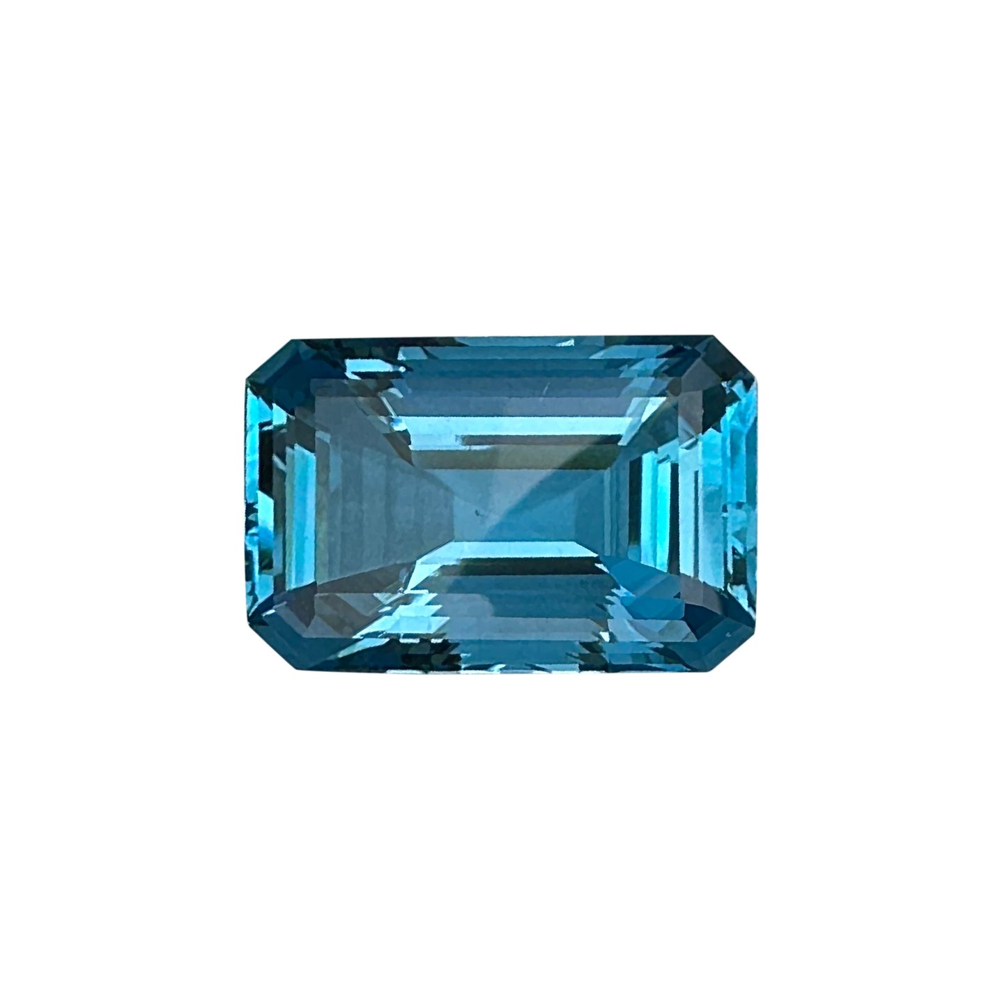 43.49ct Emerald Cut Santa Maria Aquamarine