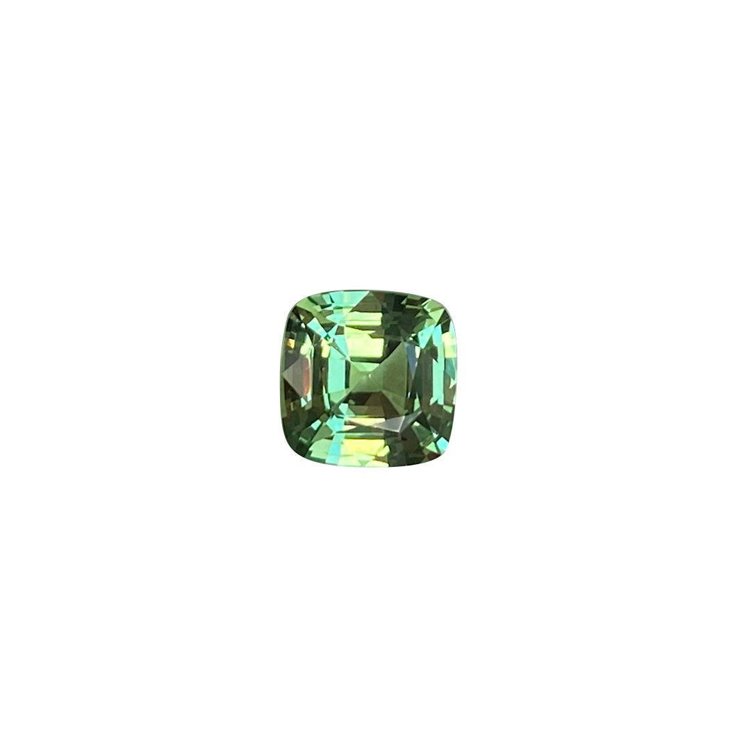4.69ct Cushion Mint Garnet