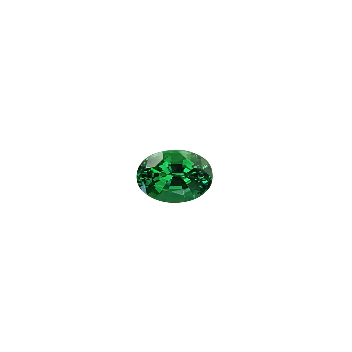 3.2ct Oval Bright Green Tsavorite