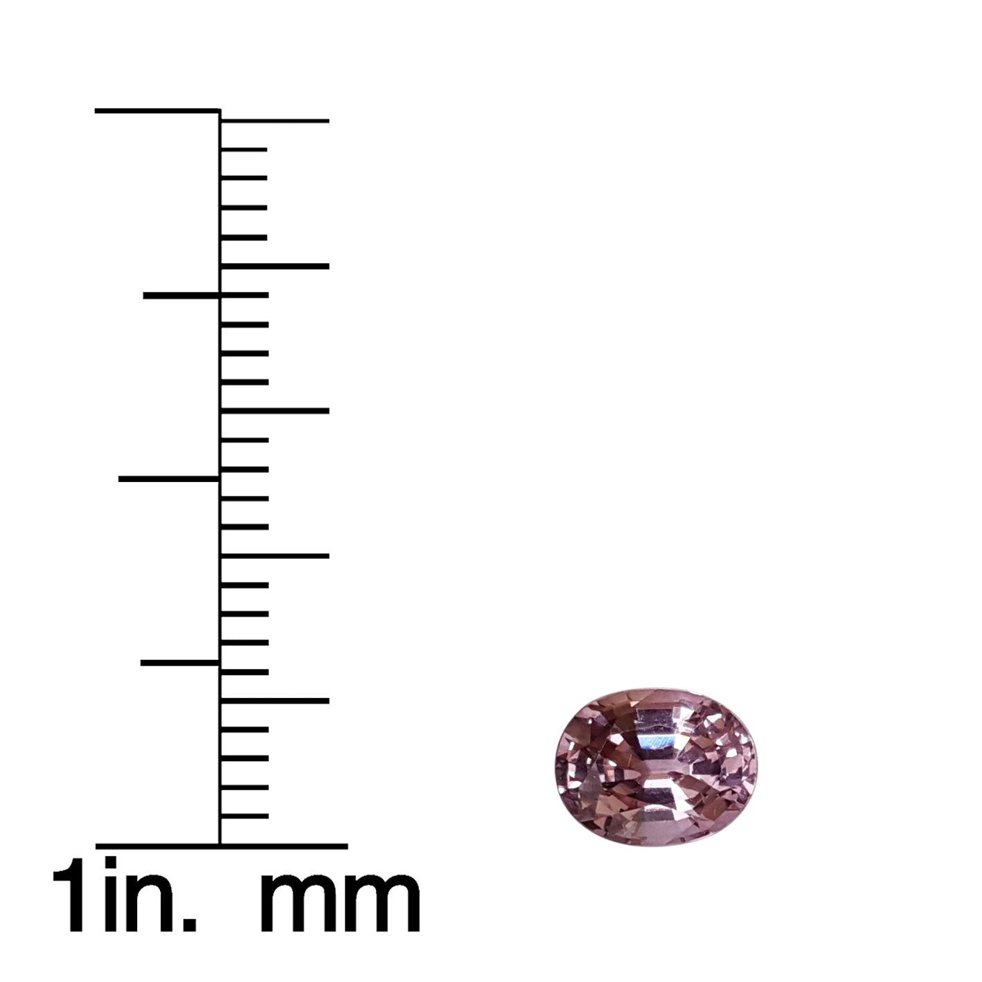 1.08ct Oval Medium Pink Spinel