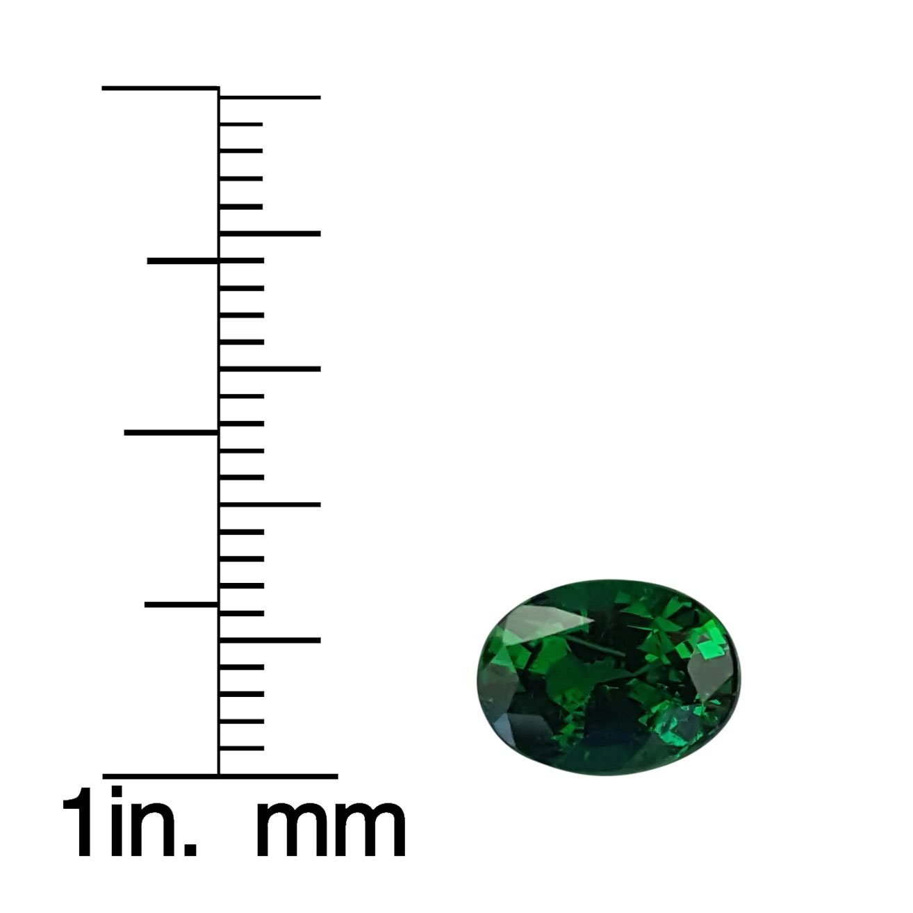 2.46ct Oval Fine Saturated Green Tsavorite