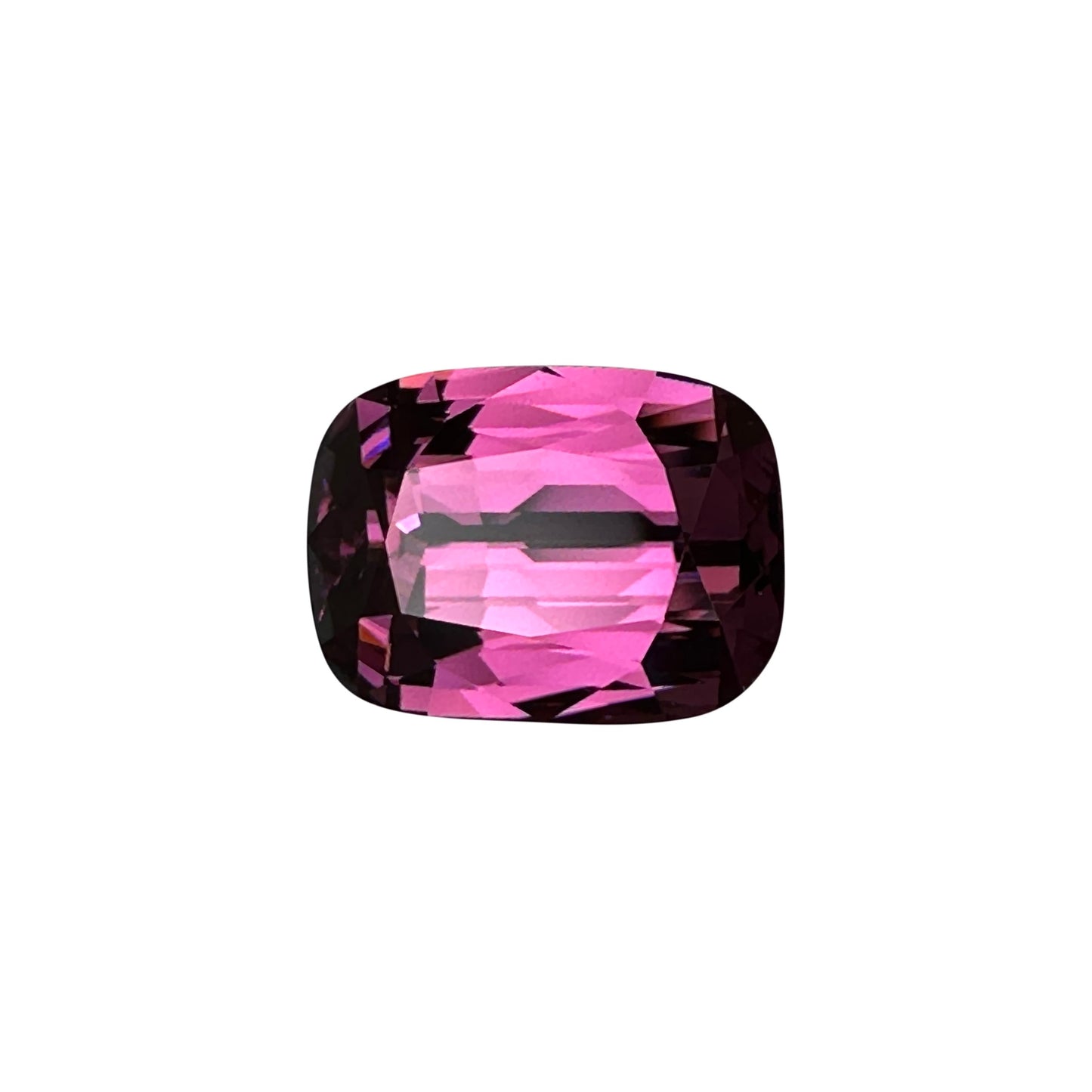 5.28ct Cushion Medium Pink Rhodolite