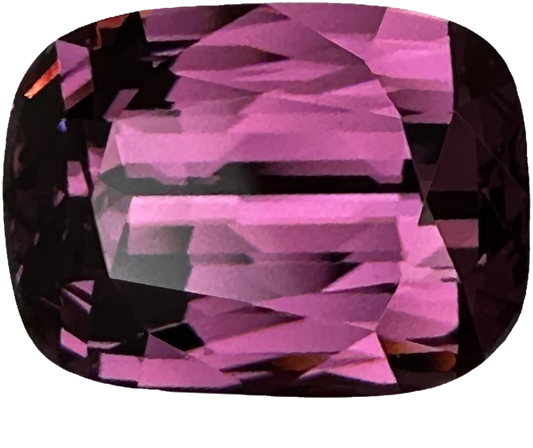 5.28ct Cushion Medium Pink Rhodolite