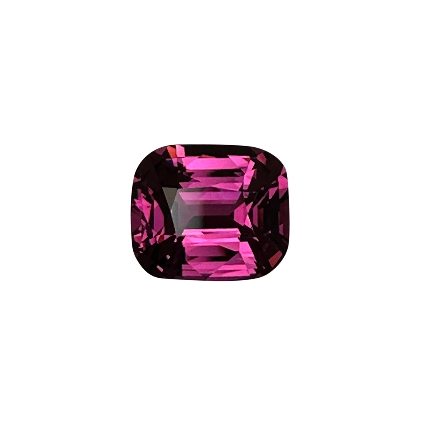 3.72ct Cushion Magenta Rhodolite