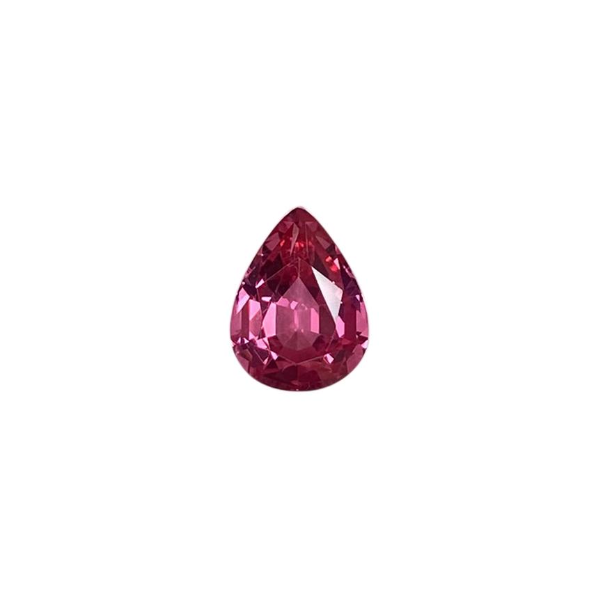 1.56ct Pear Shape Hot Pink Spinel
