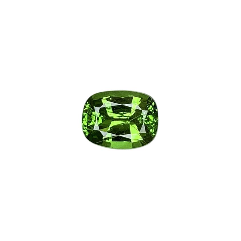 1.62ct Cushion Bright Green Tsavorite