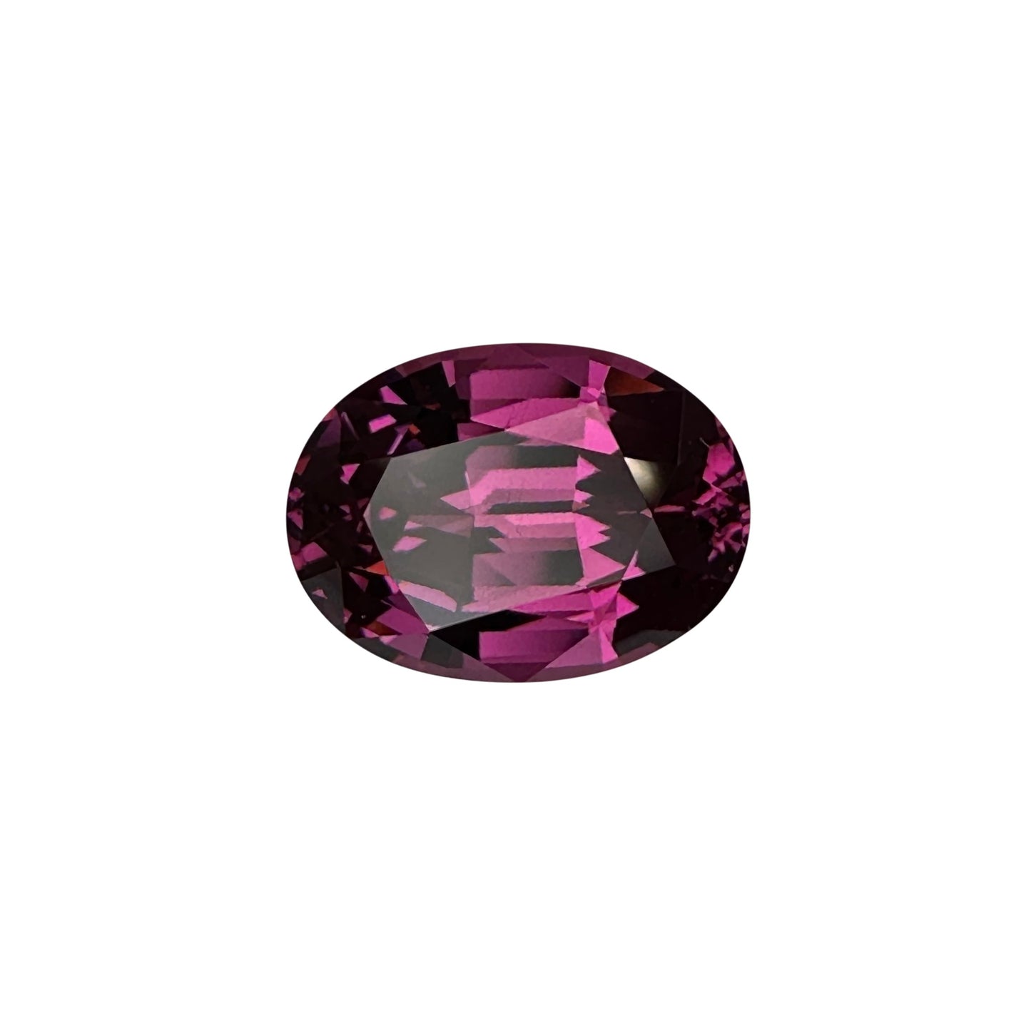 6.6ct Oval Medium Pink Rhodolite
