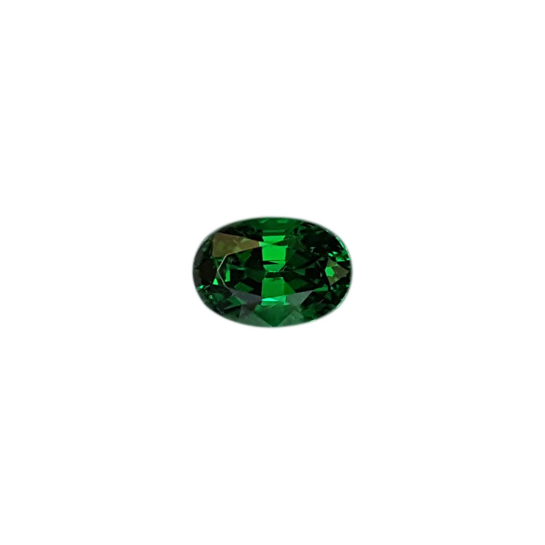 1.69ct Oval Fine Intense Green Tsavorite
