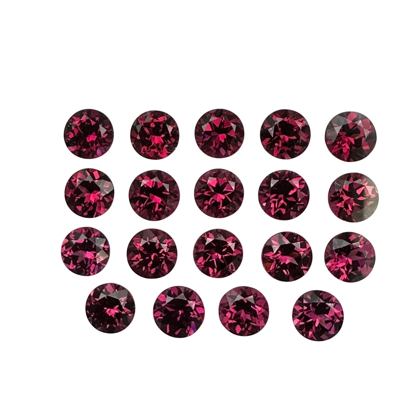 6.0mm Round Rhodolite Garnet