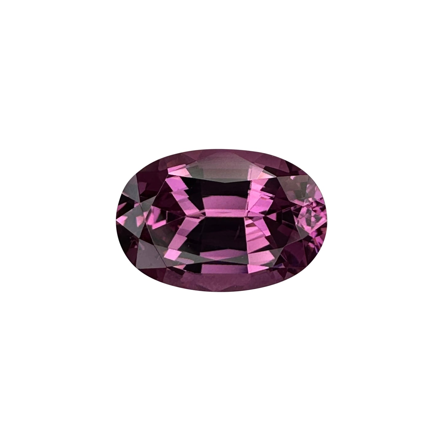 2.65ct Oval Light Pink Malaya Garnet