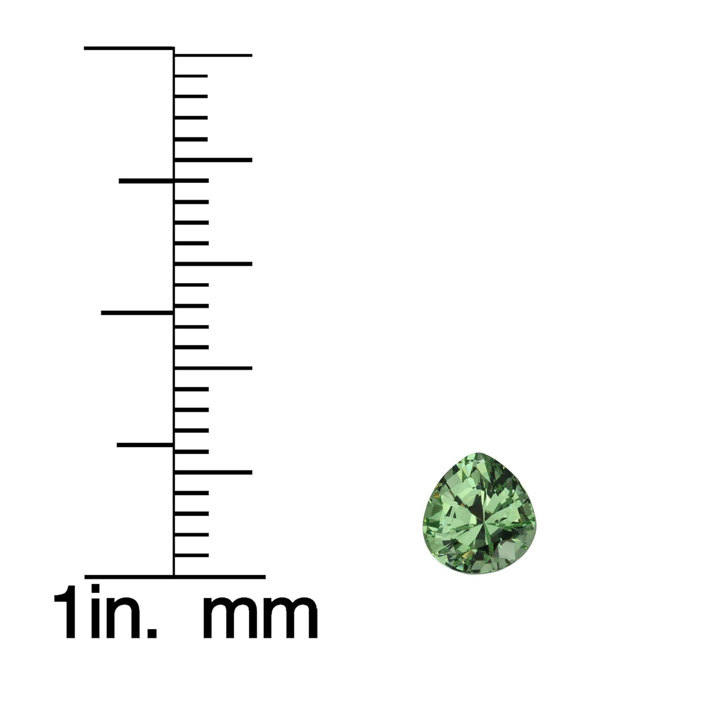 0.83ct Onion Light Green Tsavorite