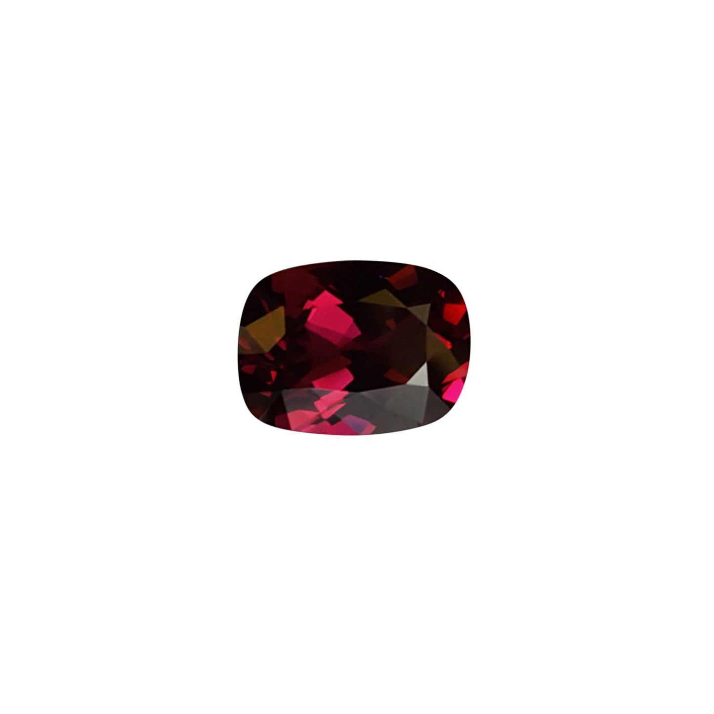 9.34ct Cushion Open Burgundy Rhodolite