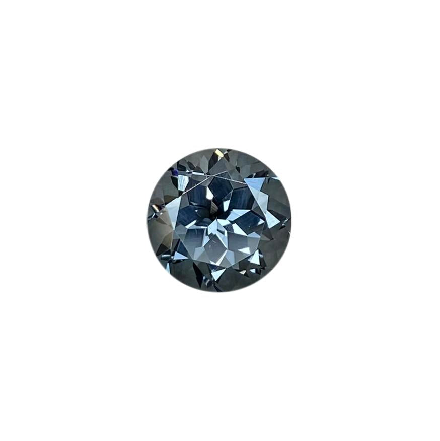 8.8mm Round Medium Grey Spinel
