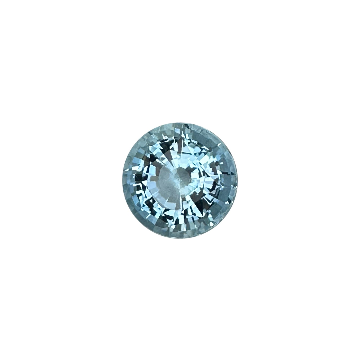 11mm Round Aquamarine