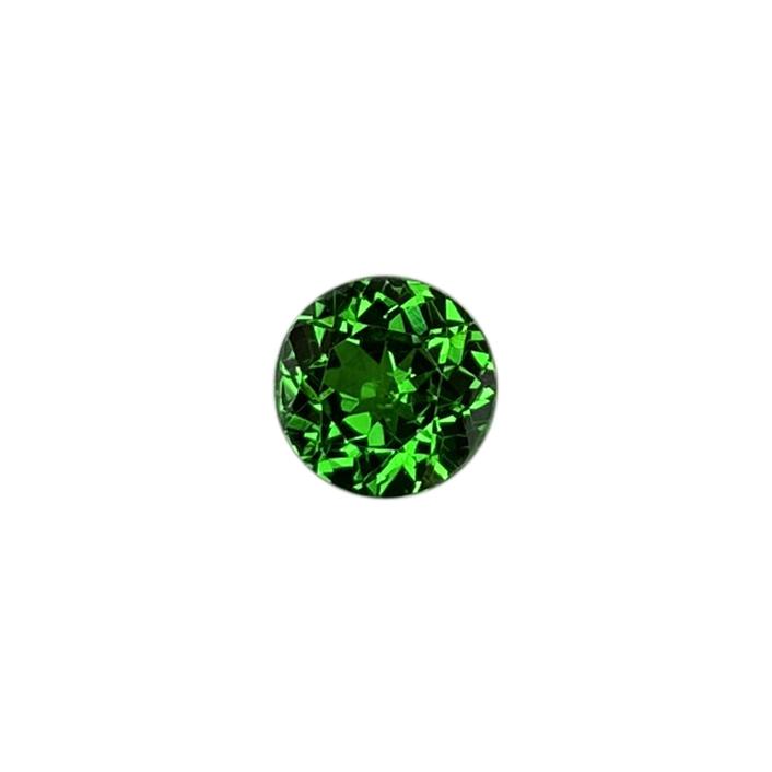 6.2mm Round Fine Intense Green Tsavorite