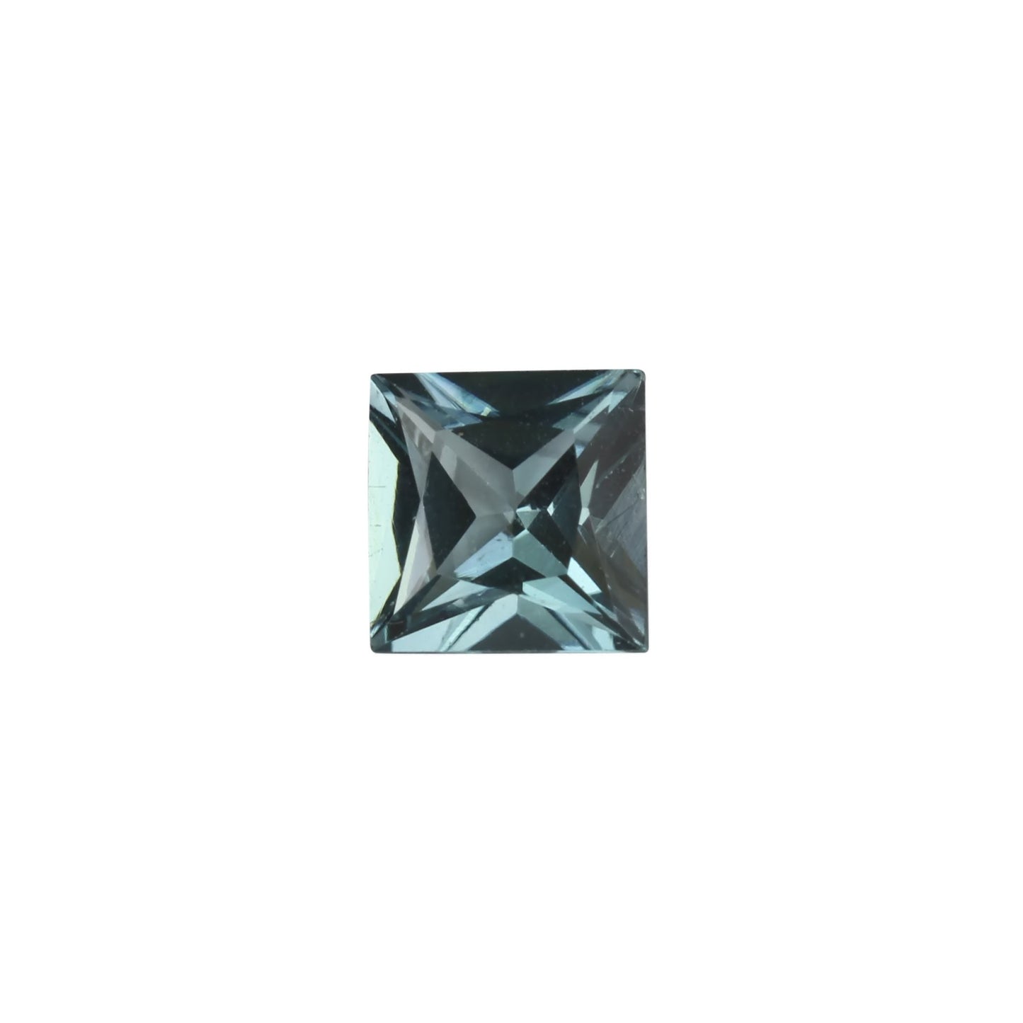 5.9mm Princess Cut Light Blue Tourmaline