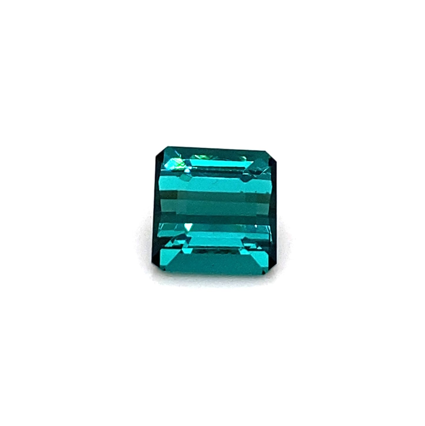 8x7.9mm Medium Blue-Green Tourmaline