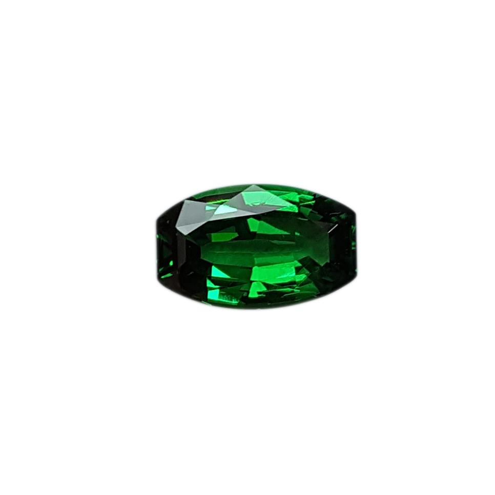 1.92ct Briolette Fine Saturated Green Tsavorite