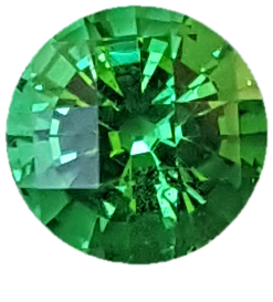6.2mm Round Bright Green Tsavorite