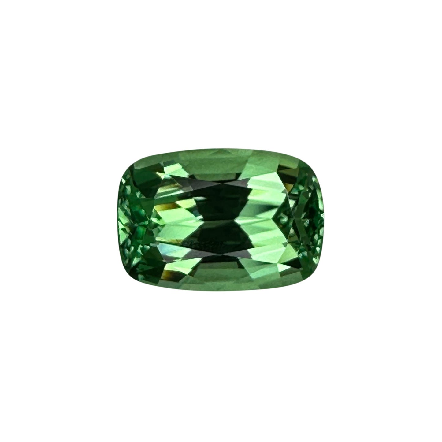 2.04ct Cushion Mint Garnet