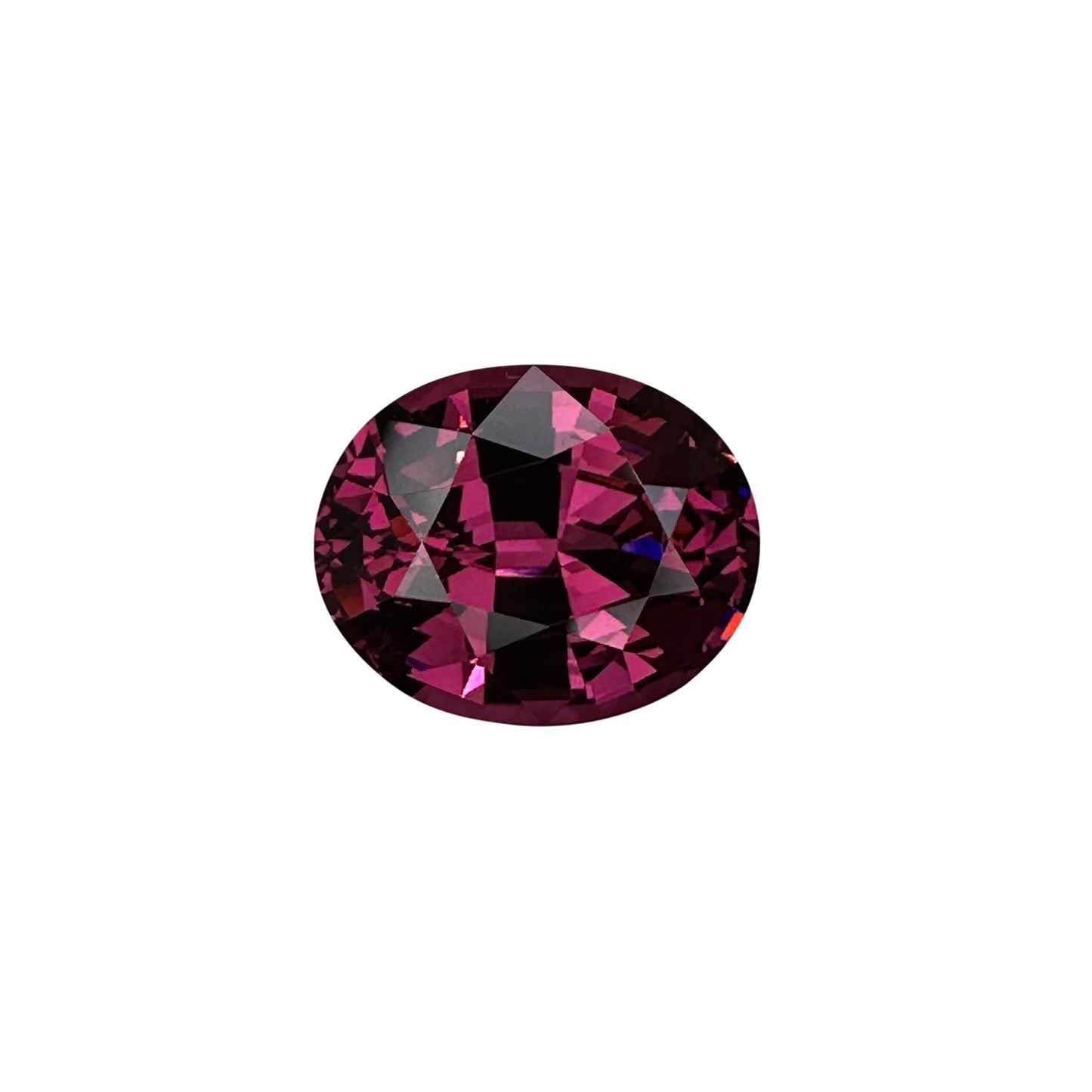5.69ct Oval Medium Pink Rhodolite