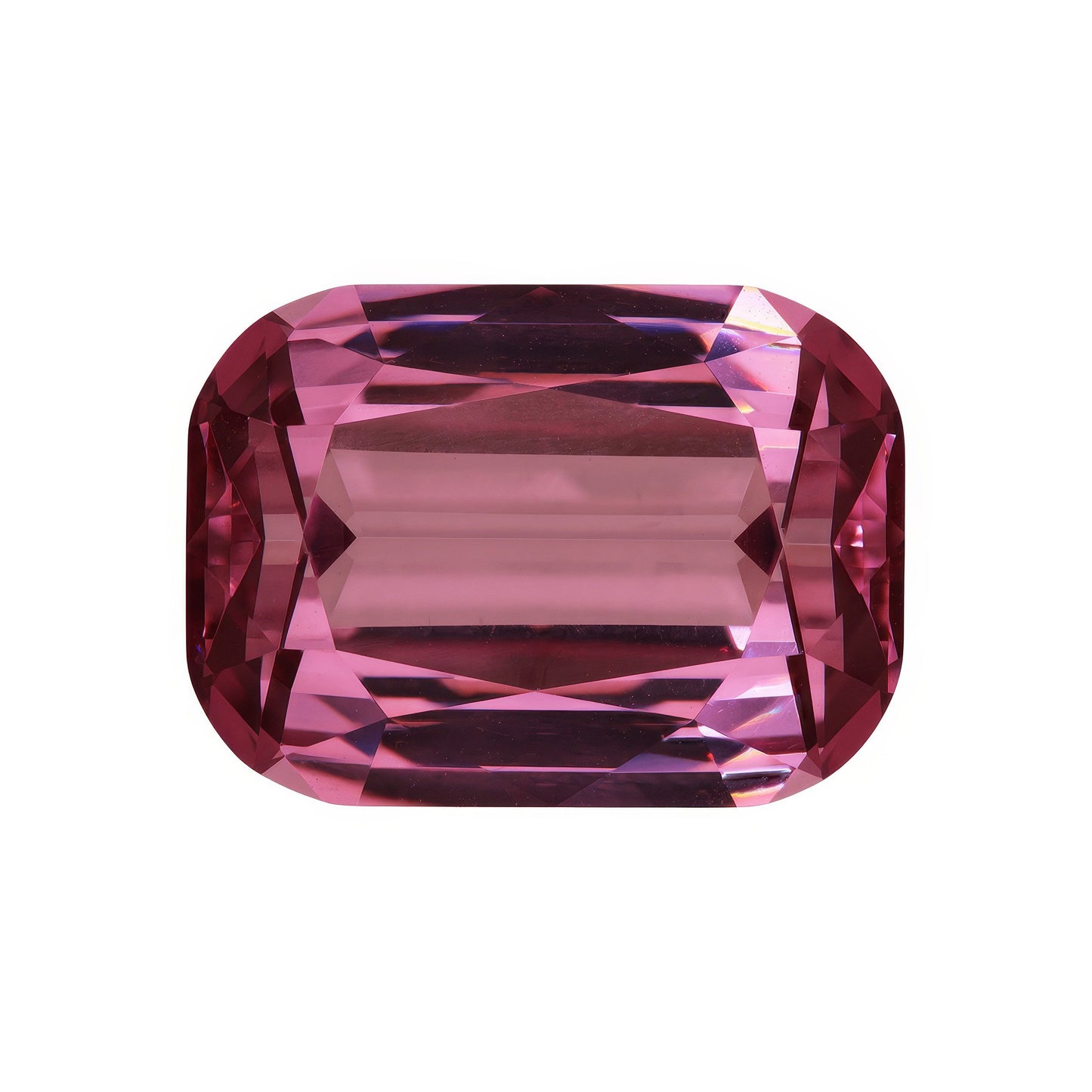 10x8mm Cushion Peach Malaya Garnet