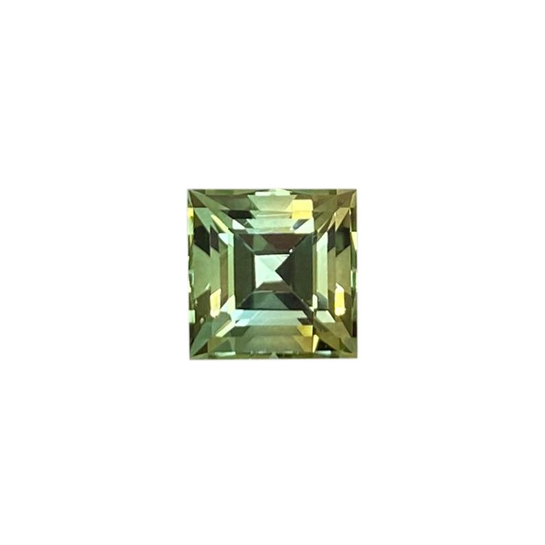 9mm Square Bi-Color Tourmaline