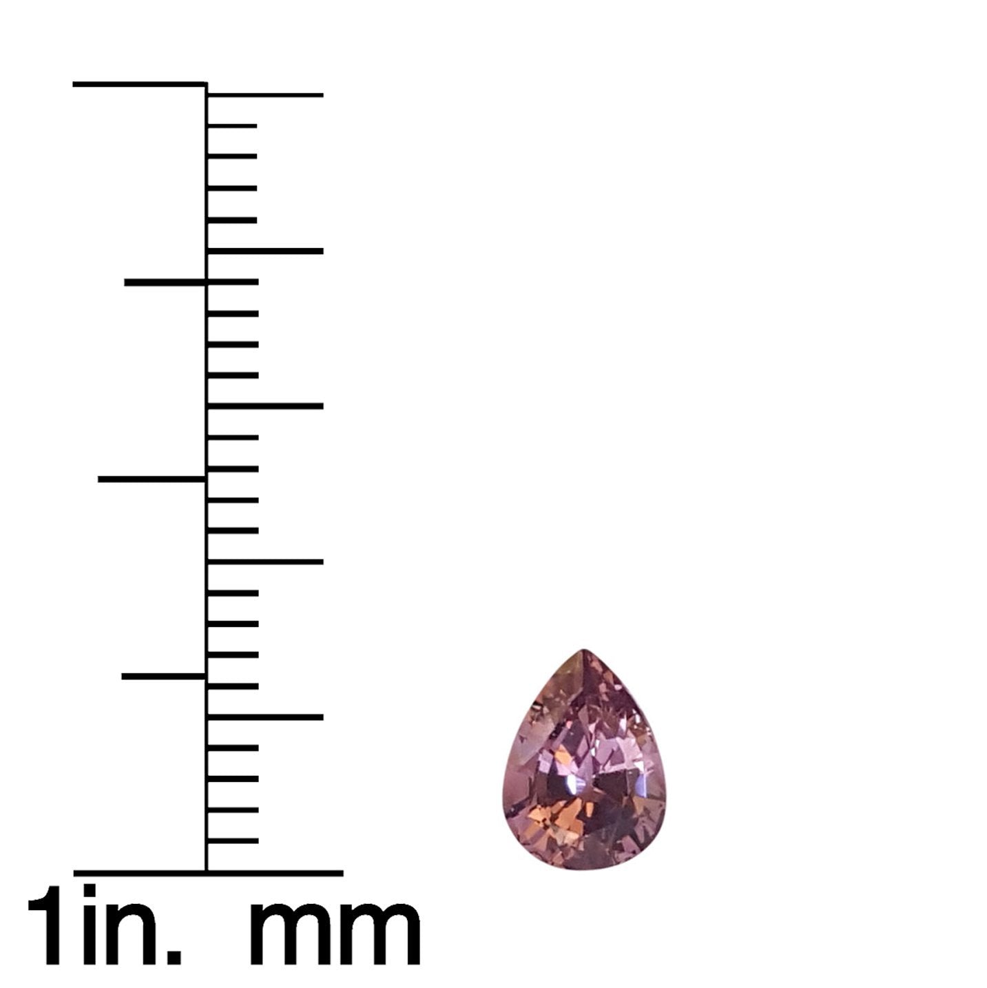 1.72ct Pear Shape Medium Pink Spinel