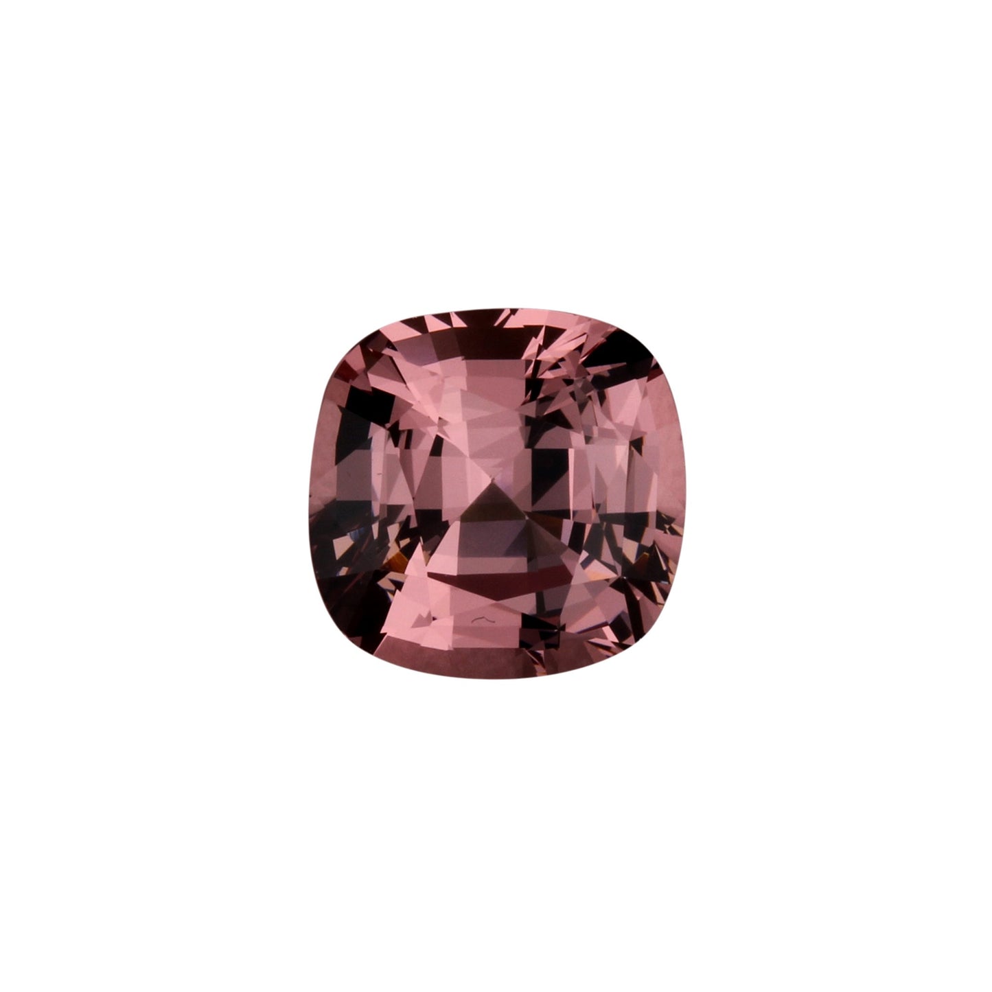 9.3mm Cushion Light Peach Malaya Garnet