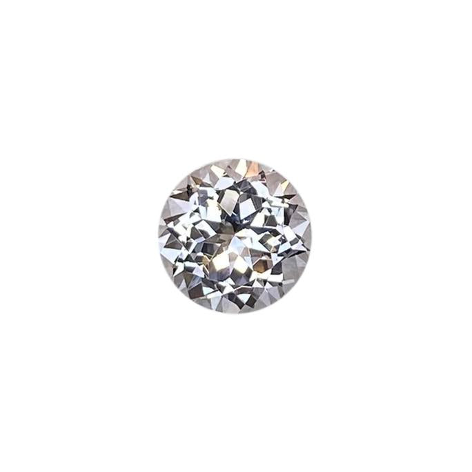 6.3mm Round Light Grey Spinel