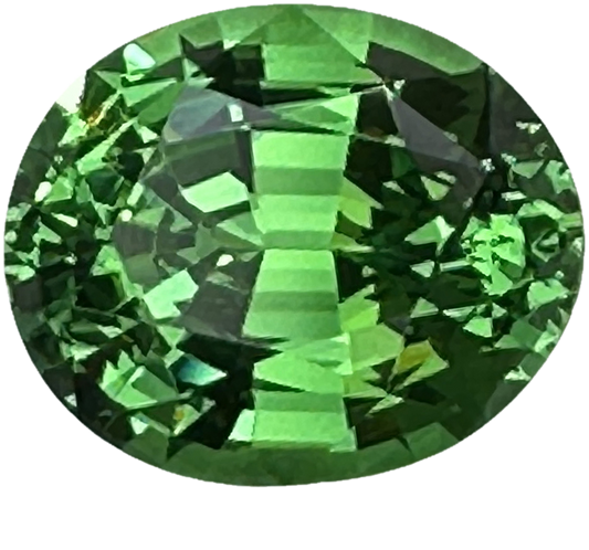 2.48ct Oval Fine Mint Green Tsavorite