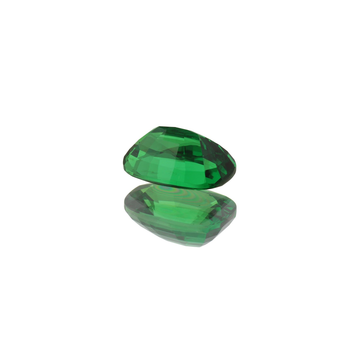 2.54ct Cushion Gem Quality - Fine Intense Green Tsavorite