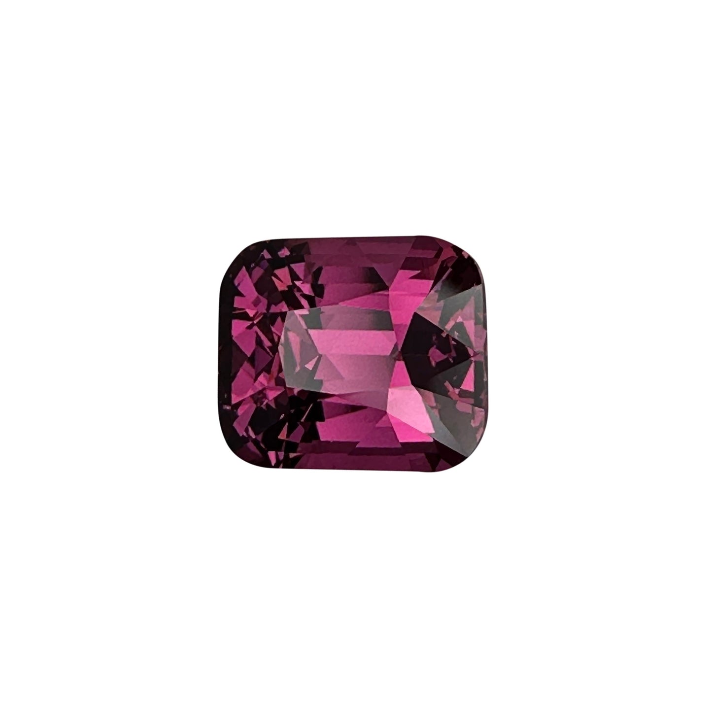 3.41ct Cushion AAA Color Rhodolite