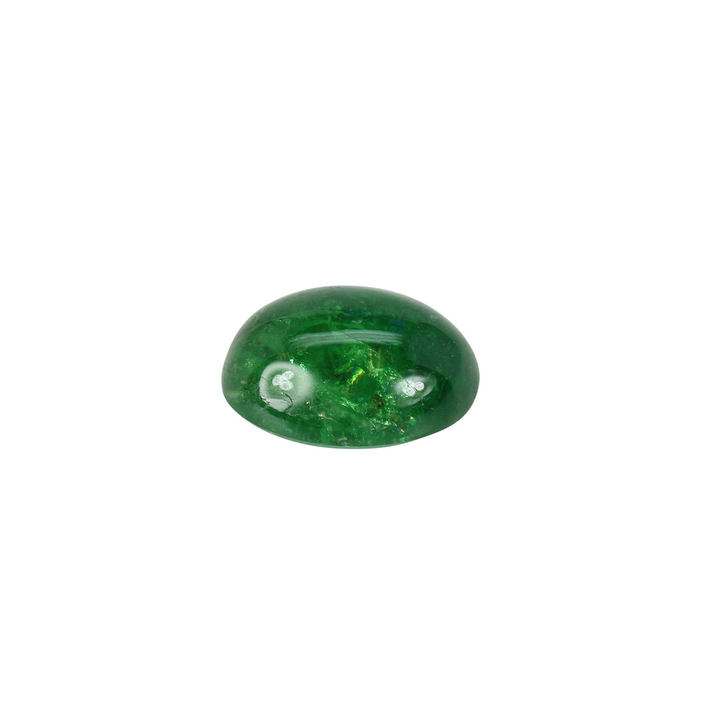 9.95ct Oval Cab Bright Green Tsavorite