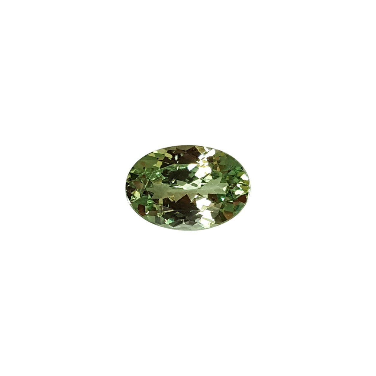 3.73ct Oval Mint Garnet