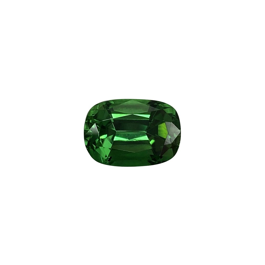 4ct Cushion Fine Green Chrome Tourmaline