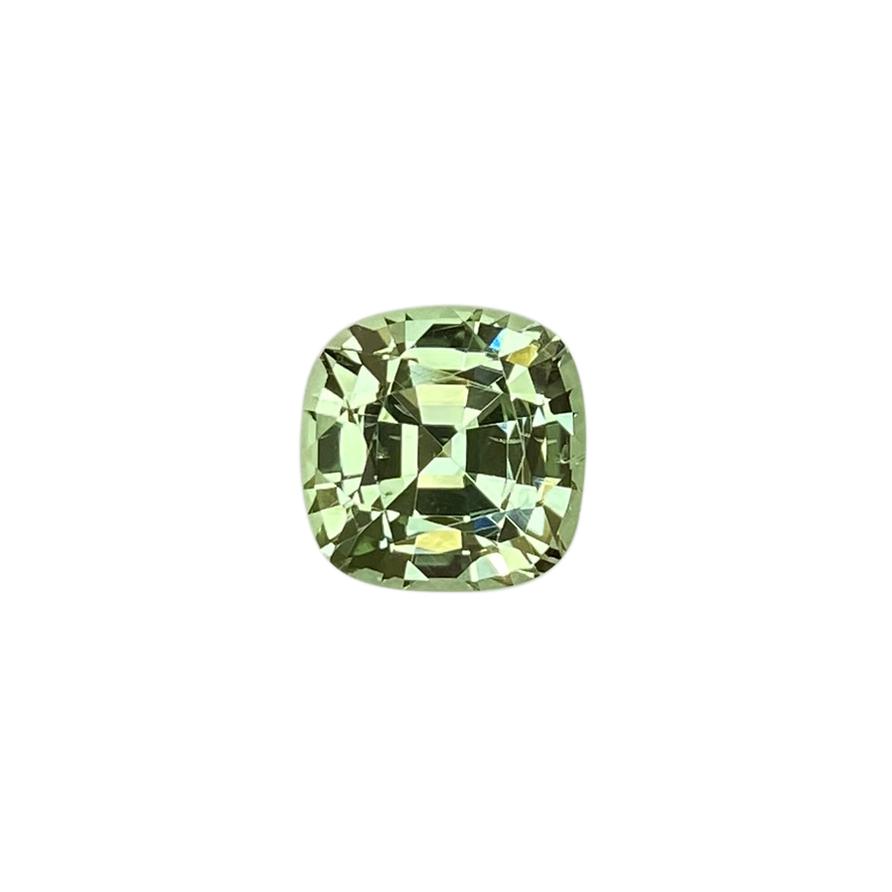 3.09ct Cushion Mint Garnet