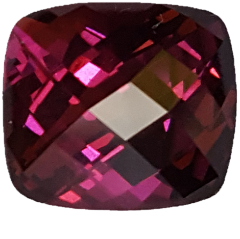 6.43ct Cushion AAA Color Rhodolite