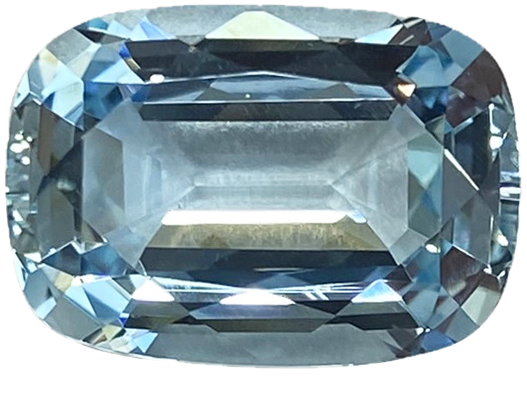 13.61ct Cushion AA Color Aquamarine