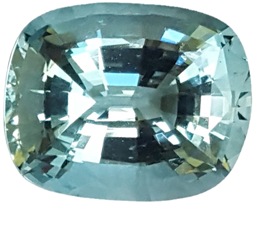 14.2x11.5mm Cushion Aquamarine