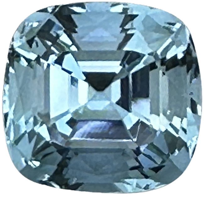 15.73ct Cushion AAA Color Aquamarine