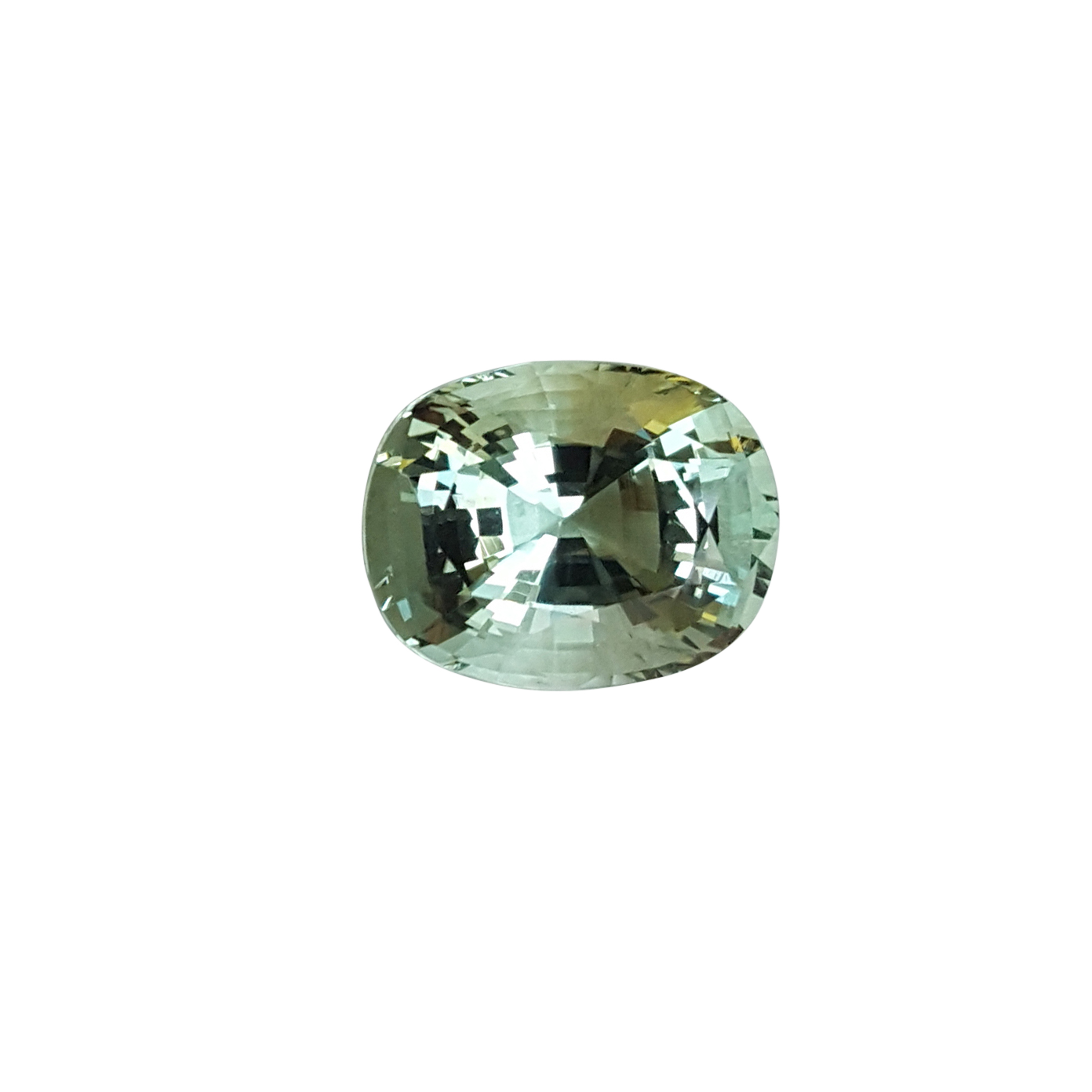 8.17ct Cushion A Color Aquamarine